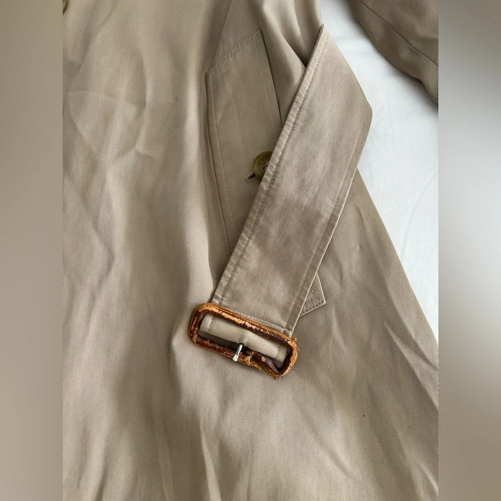 Vintage Burberry trench women’s size S/M - Picture 3 of 12